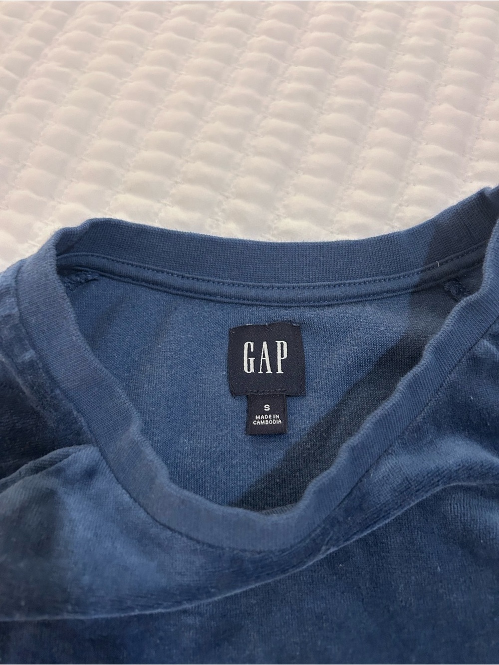 Gap Kids Plush Velour Jogger  - Deep Blueberry Comfort Loungewear - Picture 6 of 8
